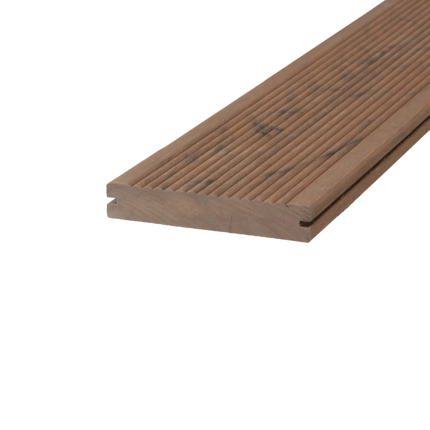 WPC-Terrassendiele 'DreamDeck BiColor' Mandelfarben 3000 X 125 X 21 Mm 2 WPC-Terrassendiele 'DreamDeck BiColor' Mandelfarben 3000 X 125 X 21 Mm – Bild 2