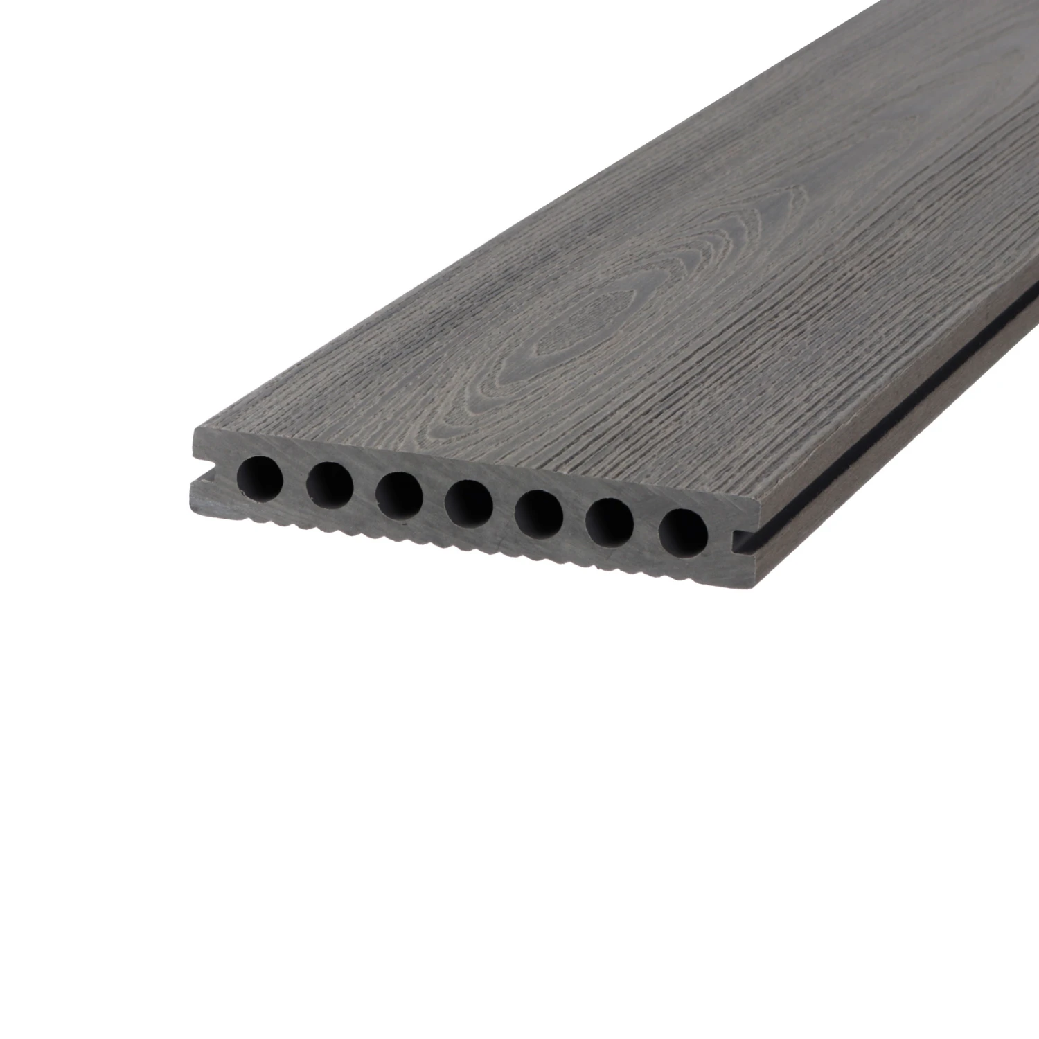 WPC-Terrassendiele 'DreamDeck Plus' Anthrazit 3000 X 145 X 23 Mm 1 WPC-Terrassendiele 'DreamDeck Plus' Anthrazit 3000 X 145 X 23 Mm