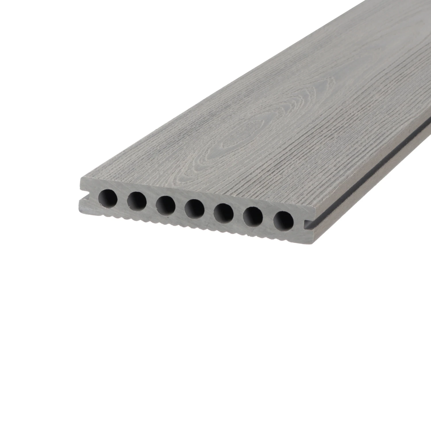 WPC-Terrassendiele 'DreamDeck Plus' Grau 3000 X 145 X 23 Mm 1 WPC-Terrassendiele 'DreamDeck Plus' Grau 3000 X 145 X 23 Mm