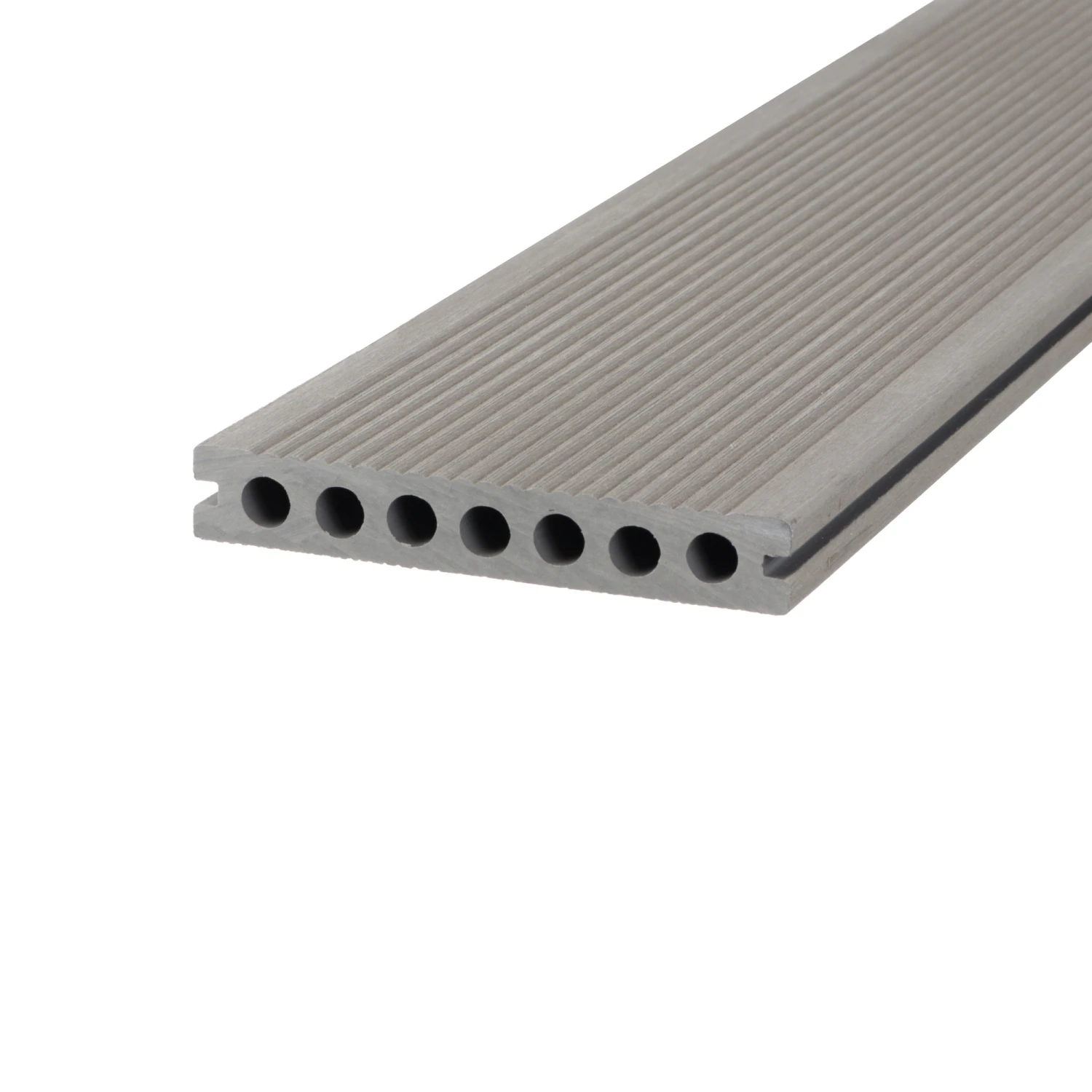 WPC-Terrassendiele 'DreamDeck Plus' Grau 3000 X 145 X 23 Mm 2 WPC-Terrassendiele 'DreamDeck Plus' Grau 3000 X 145 X 23 Mm – Bild 2