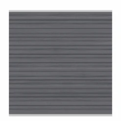 Zaunfeld-Set 'System WPC Platinum' Grau 178 X 183 X 2 Cm