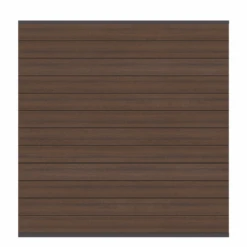 Zaunfeld-Set 'System WPC Platinum' Braun 178 X 183 X 2 Cm
