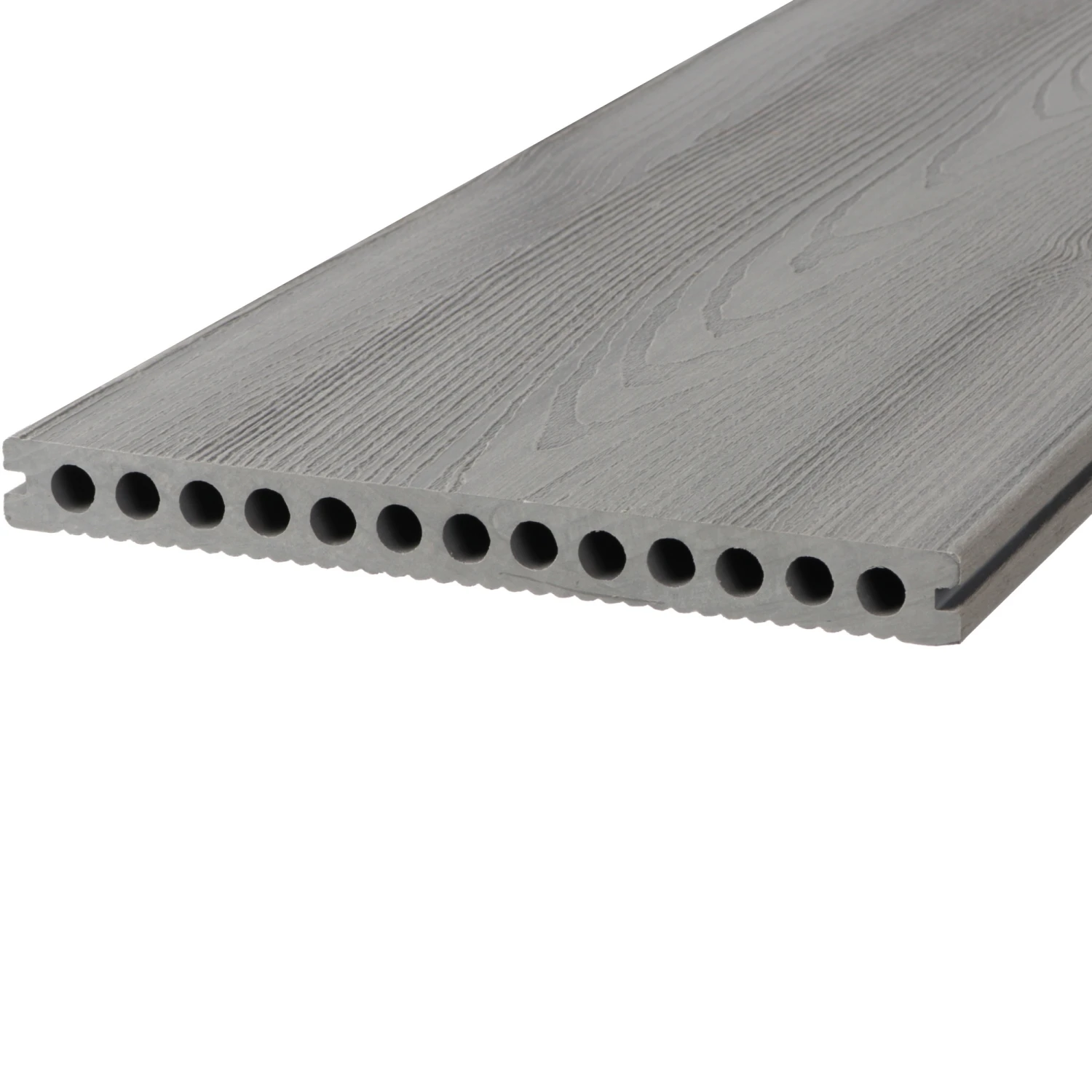 Terrassendiele 'DreamDeck Plus XL' WPC Grau 3000 X 240 X 23 Mm 1 Terrassendiele 'DreamDeck Plus XL' WPC Grau 3000 X 240 X 23 Mm