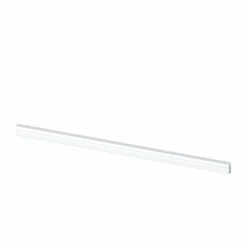 Zaunprofil 'Longlife Cara' Weiß 8,2 X 180 Cm