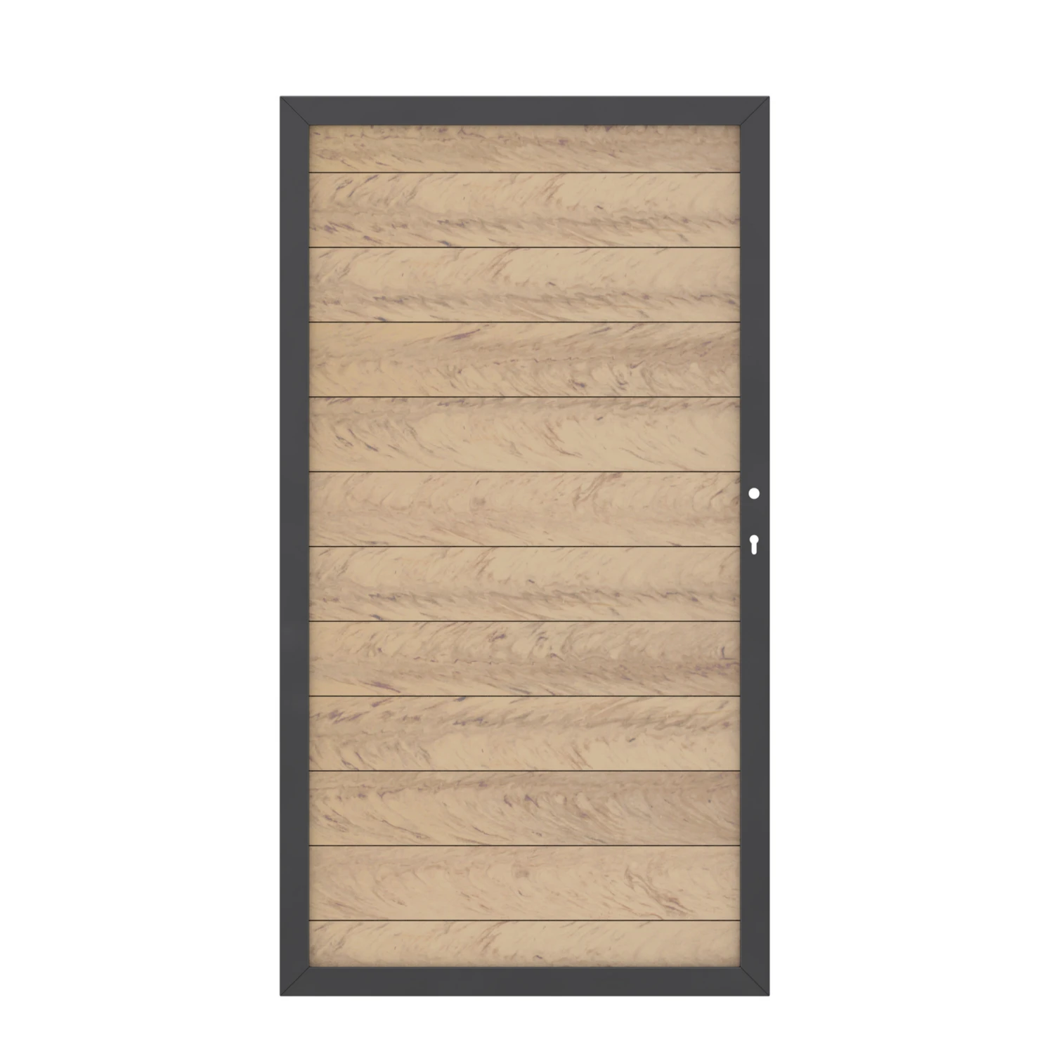 Einzeltor 'System WPC' DIN Rechts Sand Anthrazit 98 X 180 Cm 1 Einzeltor 'System WPC' DIN Rechts Sand Anthrazit 98 X 180 Cm