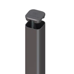 Metallpfosten Anthrazit 7 X 7 X 298 Cm