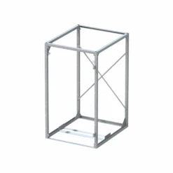 Grundgestell 'Binto' Silbern Metall 69 X 120 Cm