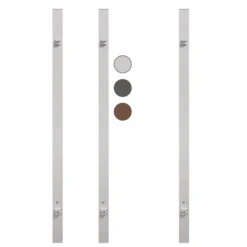 Torpfosten-Set 'System' 8 X 8 X 240 Cm