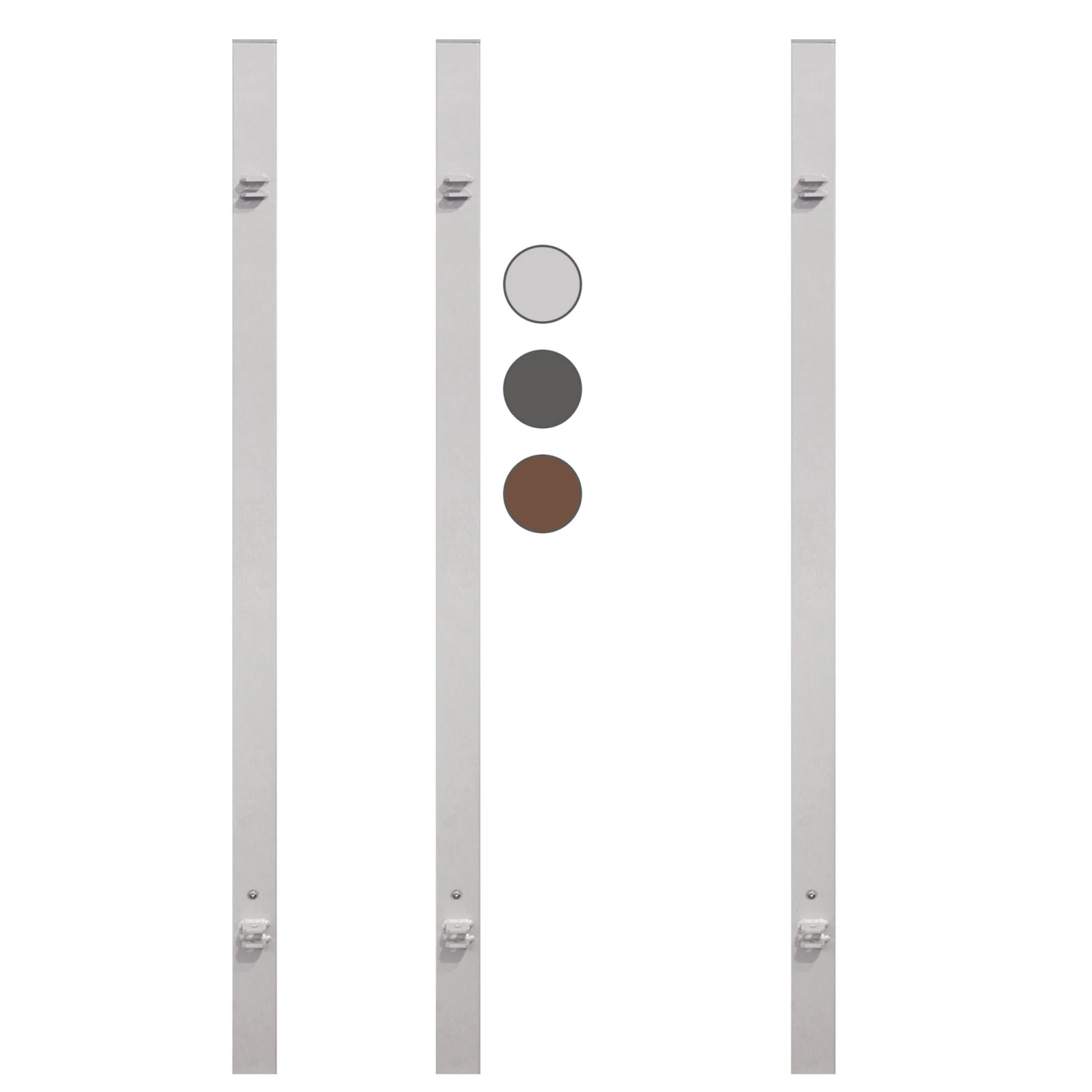 Torpfosten-Set 'System' 8 X 8 X 240 Cm 1 Torpfosten-Set 'System' 8 X 8 X 240 Cm