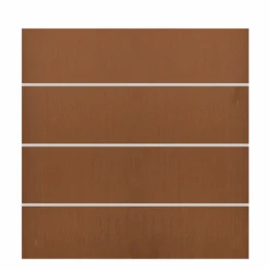 Zaunfeld-Set 'Board XL' Rostfarben