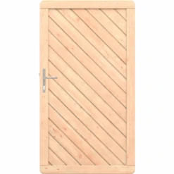 Einzeltor 'Altai Maro' DIN Rechts/links Beige 98 X 179 Cm