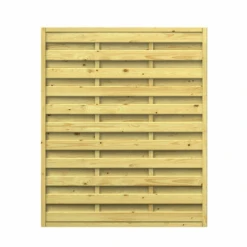 Zaunelement 'Lettland' Braun 149 X 179 Cm