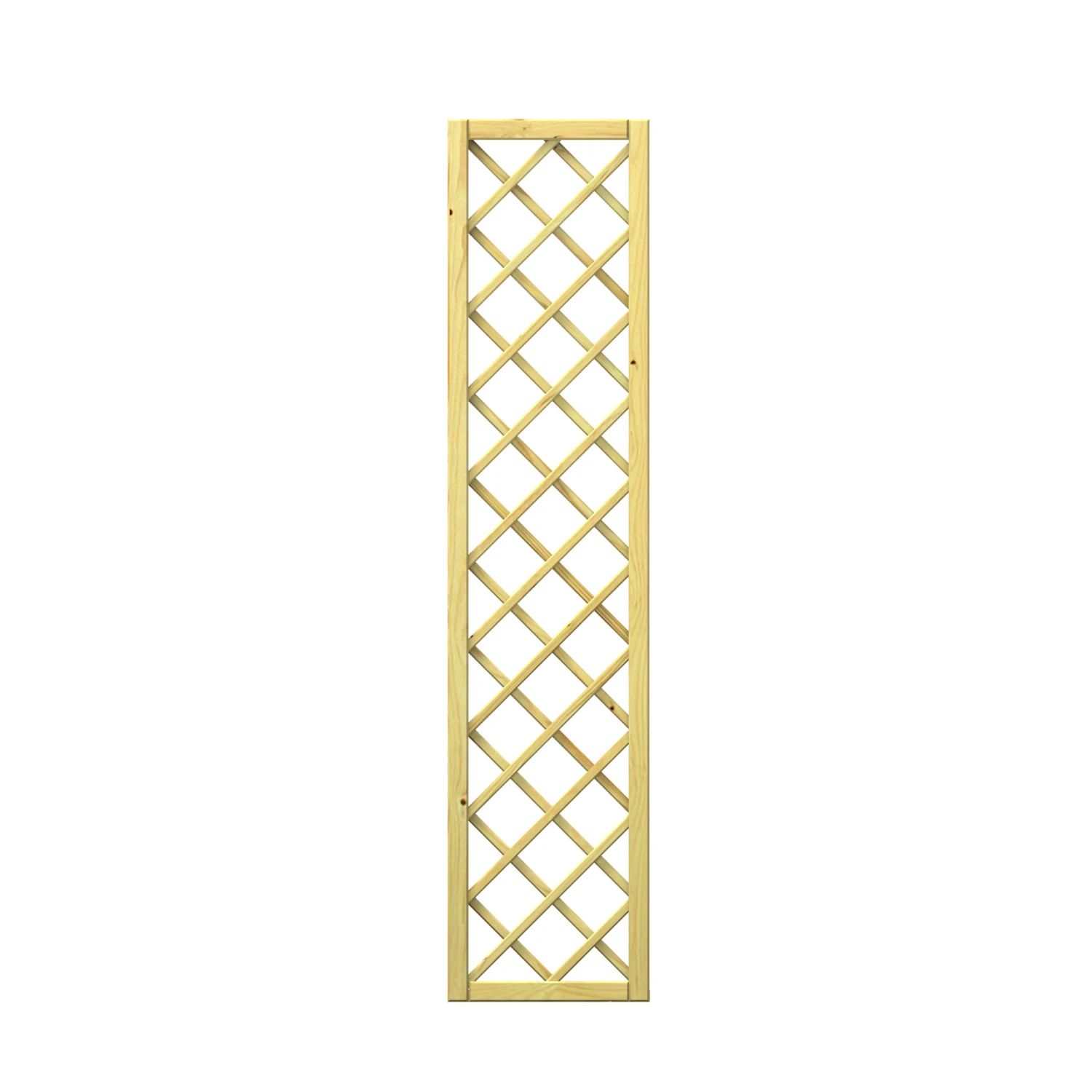 Zaunelement 'Clematis' Diagonalgitter Braun 41 X 178 Cm 1 Zaunelement 'Clematis' Diagonalgitter Braun 41 X 178 Cm