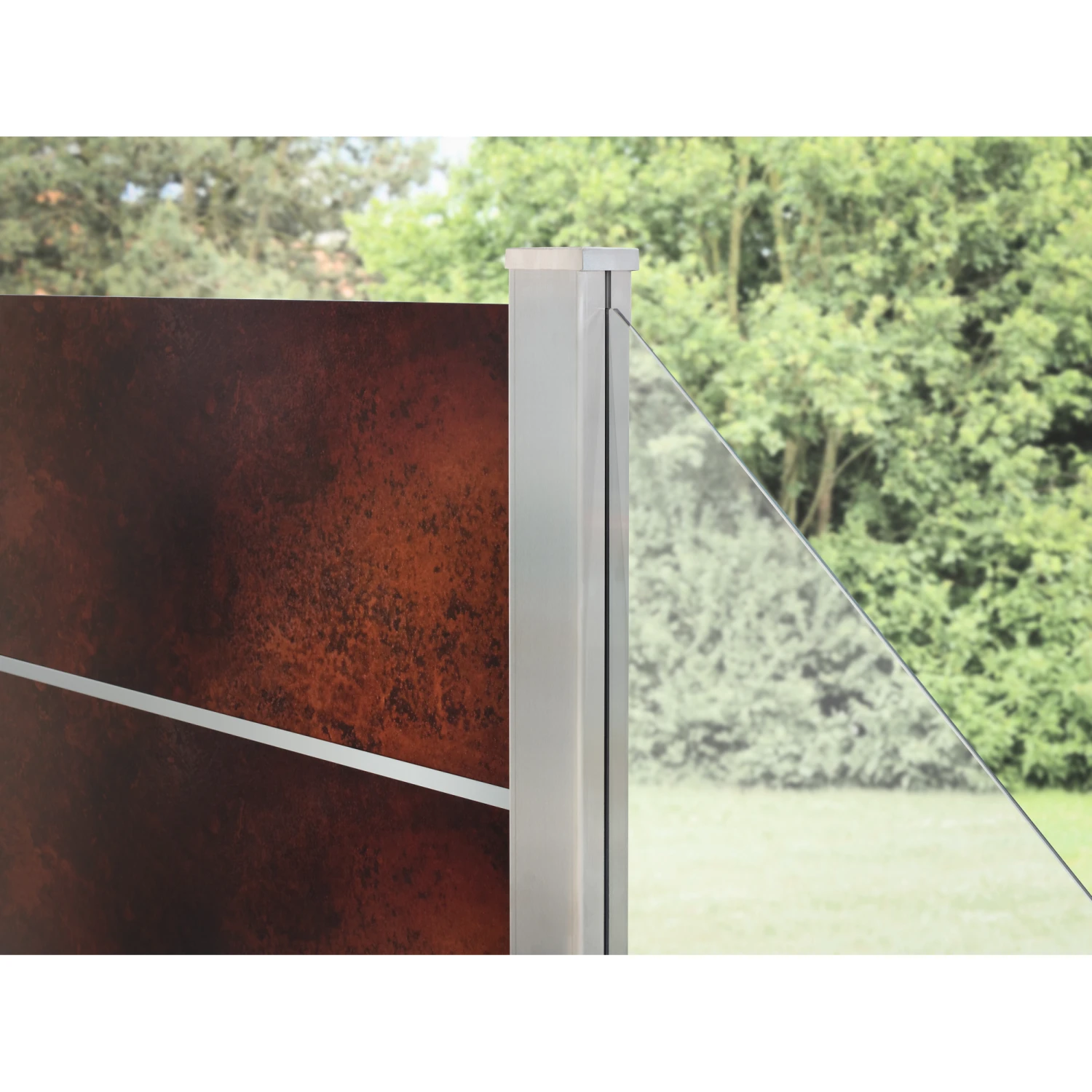 Einzelprofil 'Board XL' Rost 179 X 45 Cm 3 Einzelprofil 'Board XL' Rost 179 X 45 Cm – Bild 3