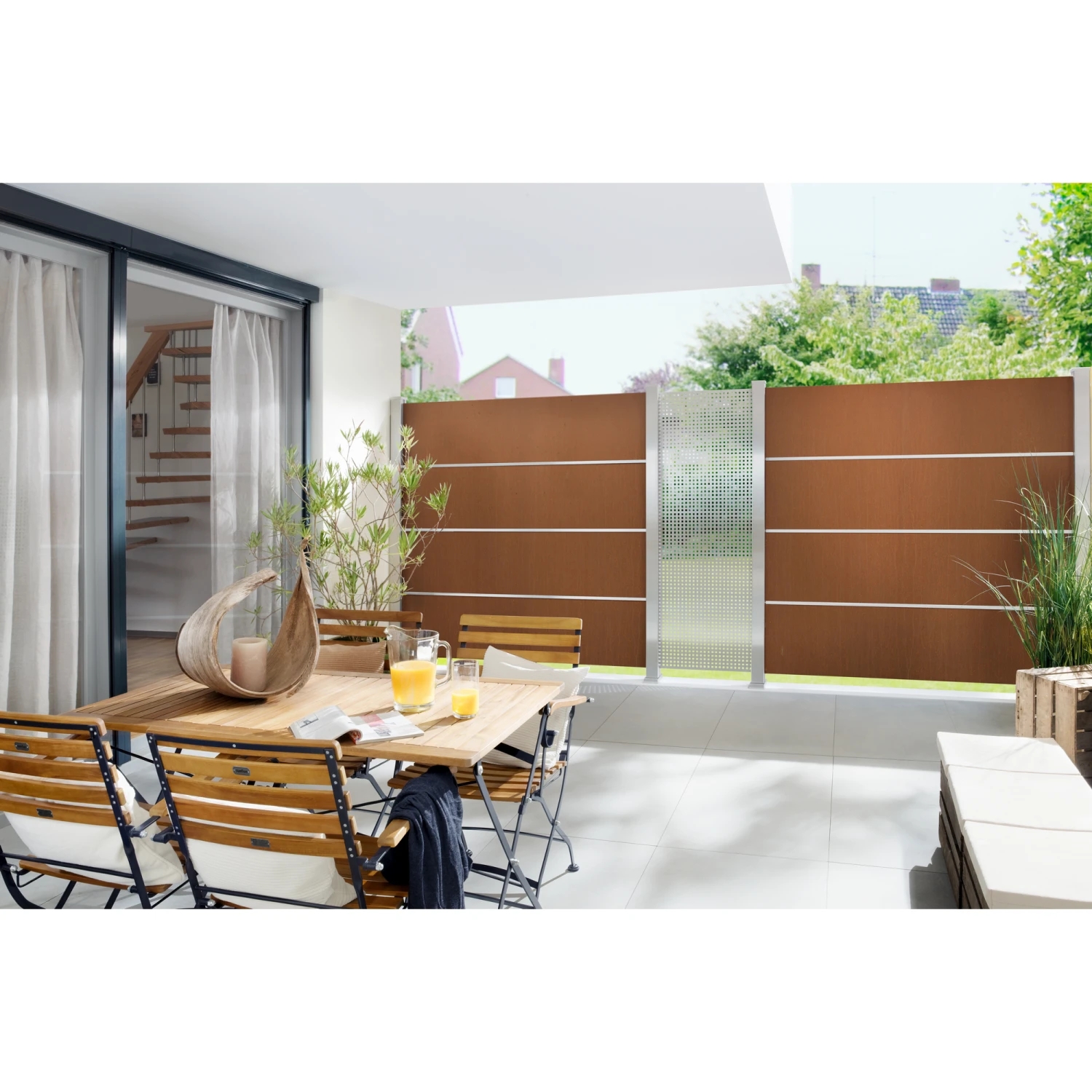 Einzelprofil 'Board XL' Rost 179 X 45 Cm 4 Einzelprofil 'Board XL' Rost 179 X 45 Cm – Bild 4