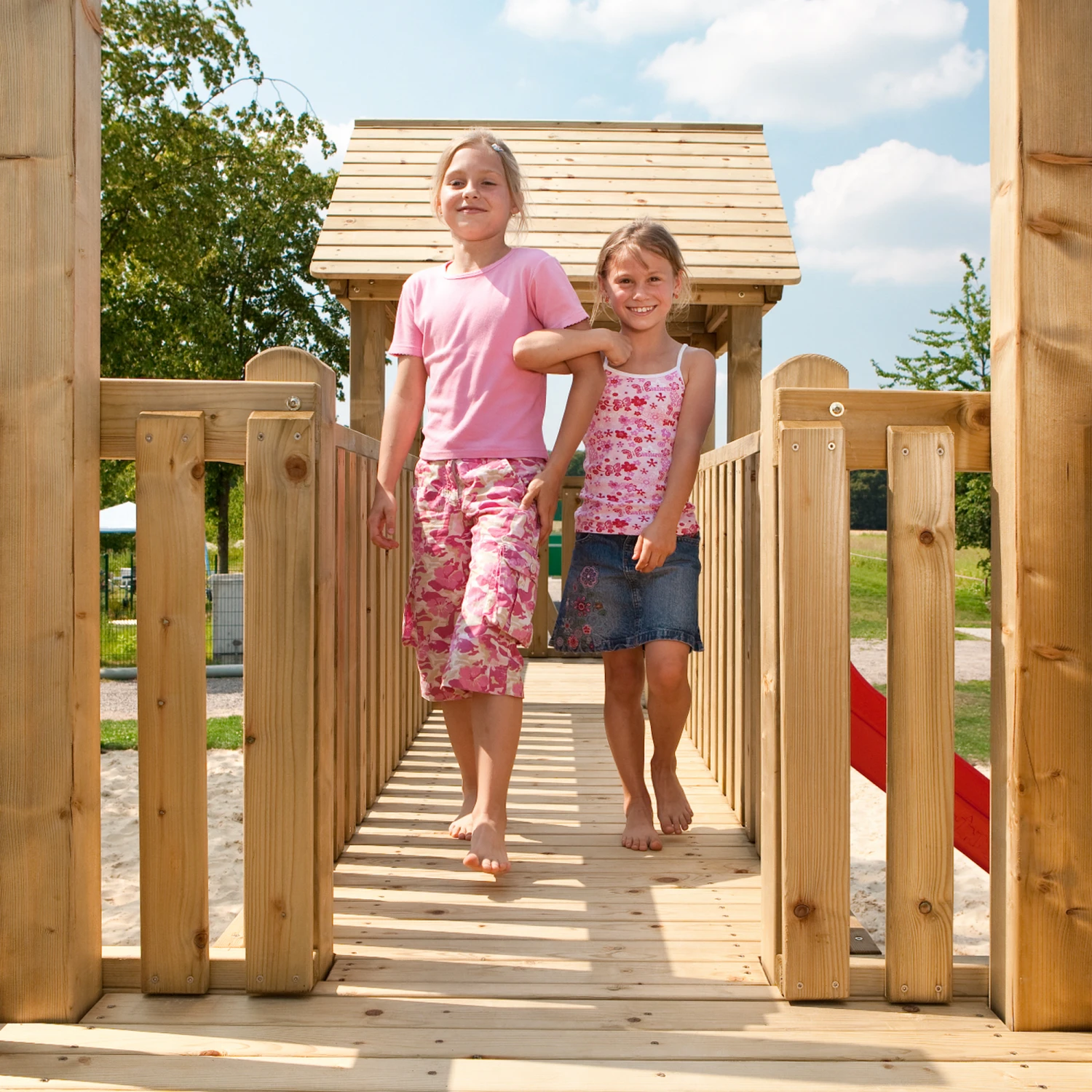 Brücken-Komplettset 'Winnetoo Pro' Nadelholz 262 X 92 X 232 Cm 3 Brücken-Komplettset 'Winnetoo Pro' Nadelholz 262 X 92 X 232 Cm – Bild 3