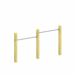 Reck 'Winnetoo Pro' 2 Stangen Nadelholz/Edelstahl 269 X 155 X 11 Cm