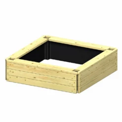 Sandkasten 'Winnetoo Pro' Nadelholz 148 X 148 X 40 Cm, Ohne Zubehör -GartenWelt Günstiges Geschäft 4321344 04