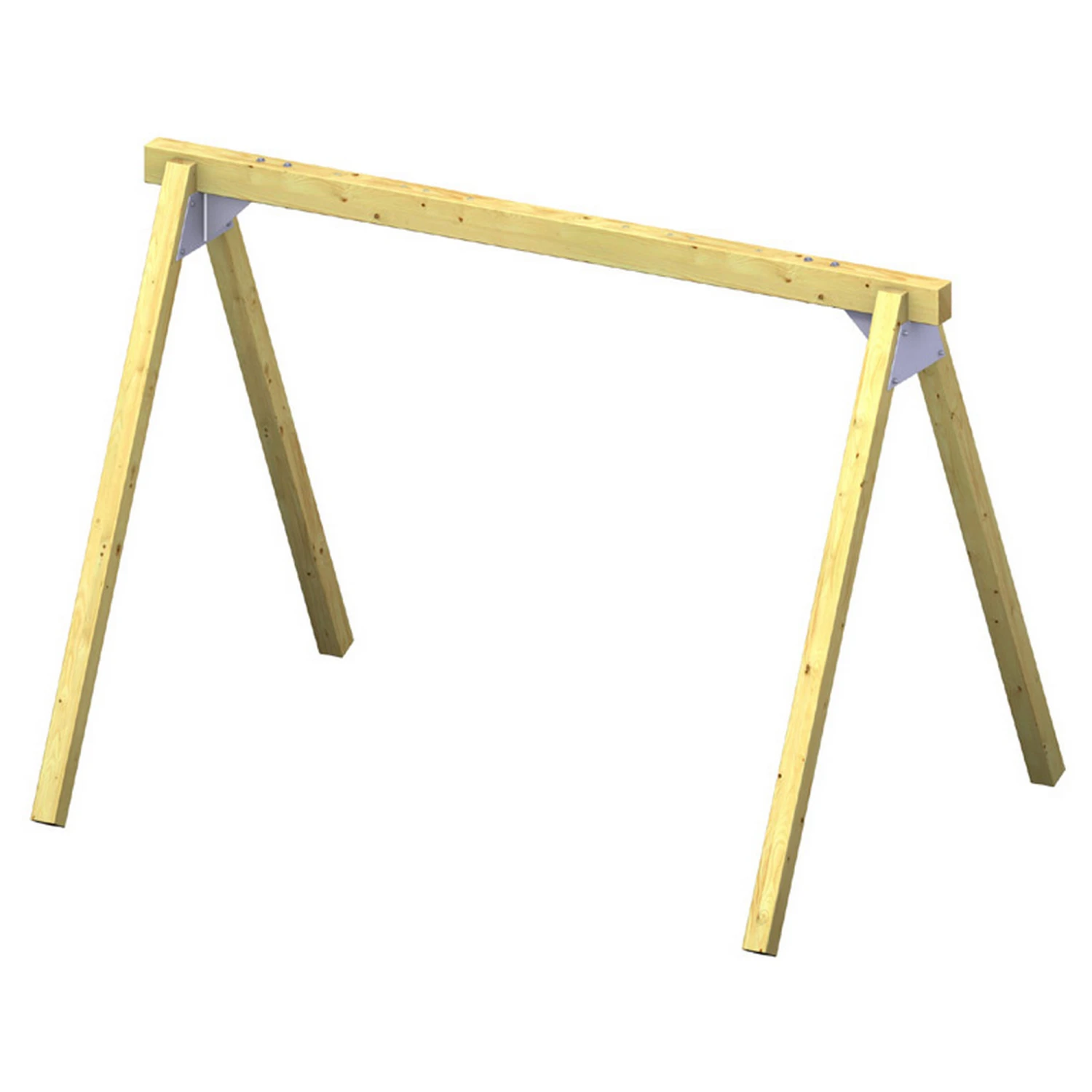 Schaukelständer 'Winnetoo Pro' Nadelholz 270 X 11 X 11 Cm, 2 Pfosten 1 Schaukelständer 'Winnetoo Pro' Nadelholz 270 X 11 X 11 Cm, 2 Pfosten