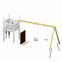 Schaukelanbau-Set 'Winnetoo Pro' Nadelholz 476 X 230 X 249 Cm