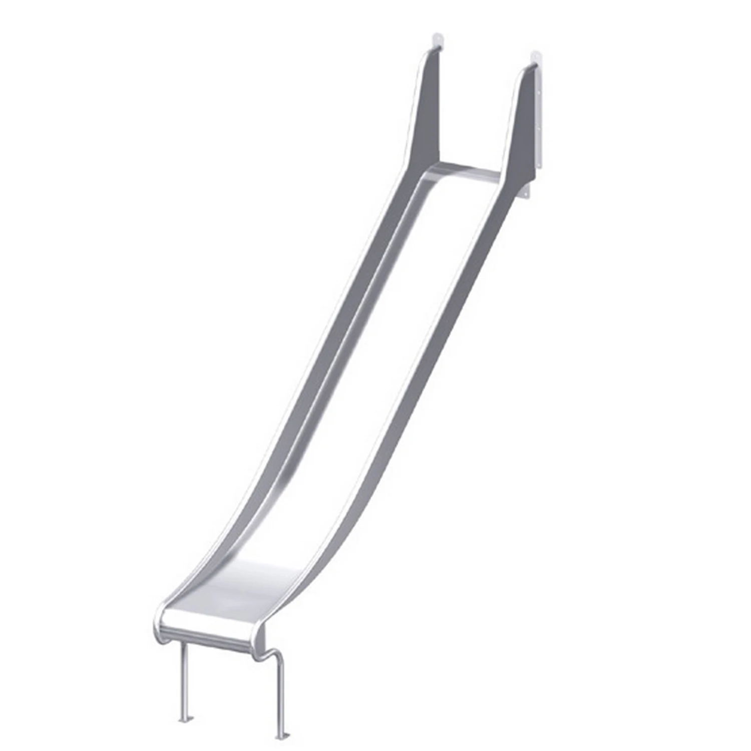 Edelstahlrutsche 'Winnetoo Pro' 247 X 52 X 149 Cm, Passend Für Grundturm 2 Edelstahlrutsche 'Winnetoo Pro' 247 X 52 X 149 Cm, Passend Für Grundturm – Bild 2