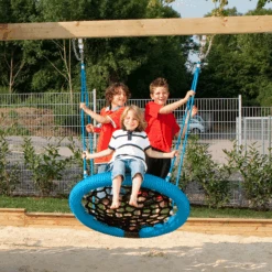 Rundsitzschaukel 'Winnetoo Pro' Blau Ø 105 Cm 8 Rundsitzschaukel 'Winnetoo Pro' Blau Ø 105 Cm -GartenWelt Günstiges Geschäft 4321366 04