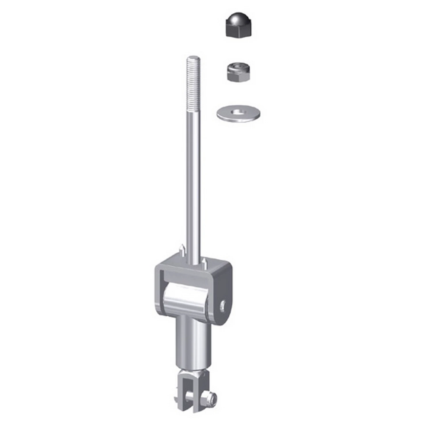 Schaukelgelenk 'Winnetoo Pro' Edelstahl, Mit Doppeltem Kugellager 3 Schaukelgelenk 'Winnetoo Pro' Edelstahl, Mit Doppeltem Kugellager – Bild 3