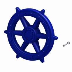 Steuerrad 'Winnetoo' Blau Ø 47 Cm