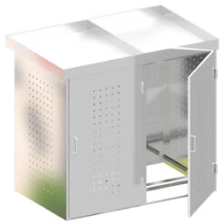 TraumGarten BINTO Edelstahlvariante 2, 2er-Box Mit Pflanzschale