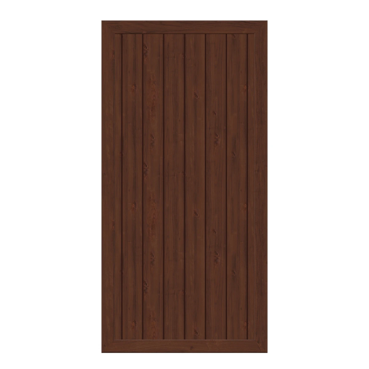 TraumGarten Sichtschutzzaun Kunststoff Nussbaum "LONGLIFE RIVA" Gerade 1 TraumGarten Sichtschutzzaun Kunststoff Nussbaum "LONGLIFE RIVA" Gerade