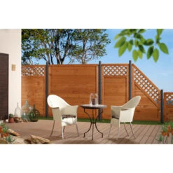 TraumGarten Tor Lasiert Holz Braun ARZAGO 6 TraumGarten Tor Lasiert Holz Braun ARZAGO -GartenWelt Günstiges Geschäft 76245 snam arza brau s 11