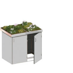 TraumGarten BINTO HPL Lichtgrau Variante/Set 2er-Box, Pflanzschale