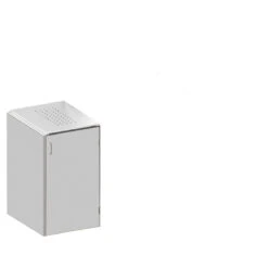 TraumGarten BINTO HPL Lichtgrau Variante/Set 1er-Box, Edelstahl-Deckel