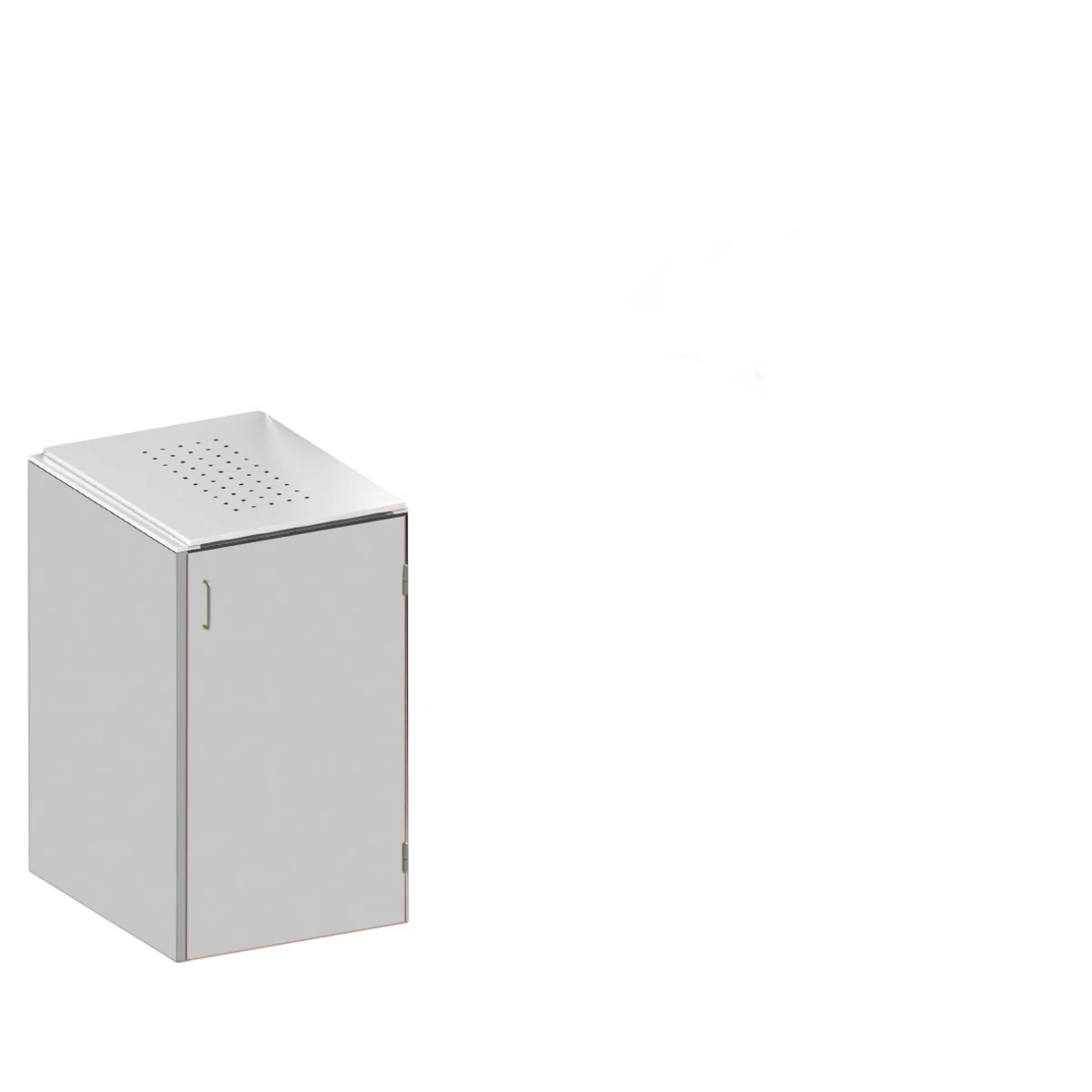 TraumGarten BINTO HPL Lichtgrau Variante/Set 1er-Box, Edelstahl-Deckel 1 TraumGarten BINTO HPL Lichtgrau Variante/Set 1er-Box, Edelstahl-Deckel