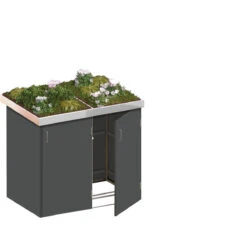 TraumGarten BINTO HPL Schiefer Variante/Set 2er-Box, Pflanzschale