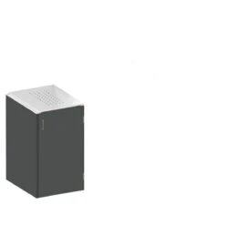 TraumGarten BINTO HPL Schiefer Variante/Set 1er-Box, Edelstahl-Deckel