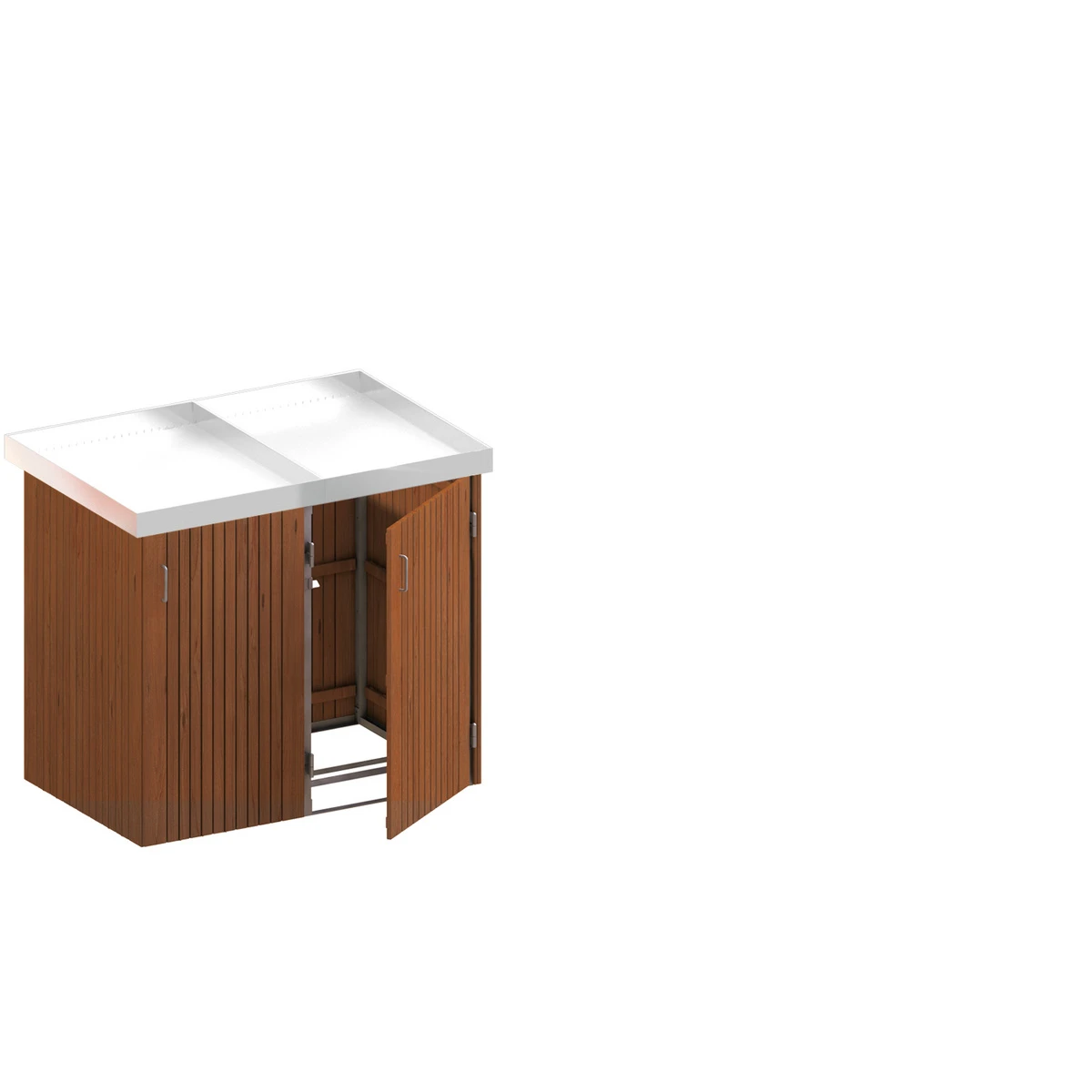 TraumGarten BINTO Hartholzvariante 4, 2er-Box Mit Pflanzschale 1 TraumGarten BINTO Hartholzvariante 4, 2er-Box Mit Pflanzschale