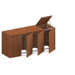 TraumGarten BINTO Hartholzvariante 7, 4er-Box Mit Deckel