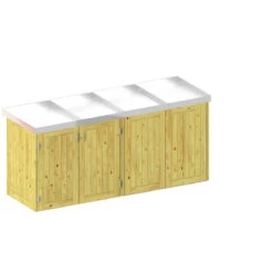 TraumGarten BINTO Nadelholzvariante 7, 4er-Box Mit Pflanzschale