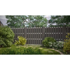 TraumGarten Sichtschutzzaun WPC Anthrazit "JUMBO" Aluminium 6 TraumGarten Sichtschutzzaun WPC Anthrazit "JUMBO" Aluminium -GartenWelt Günstiges Geschäft 76245 snam jwpc alu s 21
