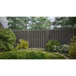 TraumGarten Sichtschutzzaun WPC Anthrazit "JUMBO" -GartenWelt Günstiges Geschäft 76245 snam jwpc anth s 21 1