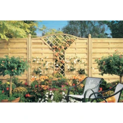 TraumGarten Tor KDI Holz Natur RONJA 5 TraumGarten Tor KDI Holz Natur RONJA -GartenWelt Günstiges Geschäft 76245 snam lett s 12 1