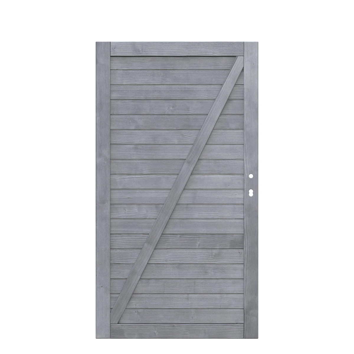 TraumGarten Tor Lasiert Holz Grau NEO DESIGN 2 TraumGarten Tor Lasiert Holz Grau NEO DESIGN – Bild 2