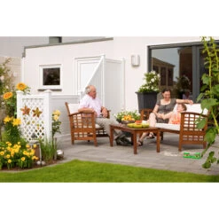 TraumGarten Sichtschutzzaun Kunststoff Weiss "LONGLIFE RIVA" 5 TraumGarten Sichtschutzzaun Kunststoff Weiss "LONGLIFE RIVA" -GartenWelt Günstiges Geschäft 76245 snam riva weis s 15