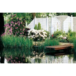 TraumGarten Sichtschutzzaun Kunststoff Weiss "LONGLIFE ROMO" Anschluss -GartenWelt Günstiges Geschäft 76245 snam romo s 11 3