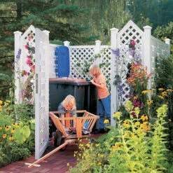 TraumGarten Tor Kunststoff Weiß LONGLIFE ROMO 5 TraumGarten Tor Kunststoff Weiß LONGLIFE ROMO -GartenWelt Günstiges Geschäft 76245 snam romo s 16