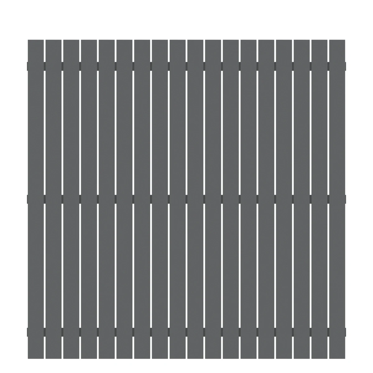 TraumGarten Sichtschutzzaun Aluminium Anthrazit "SQUADRA" Zaun 1 TraumGarten Sichtschutzzaun Aluminium Anthrazit "SQUADRA" Zaun