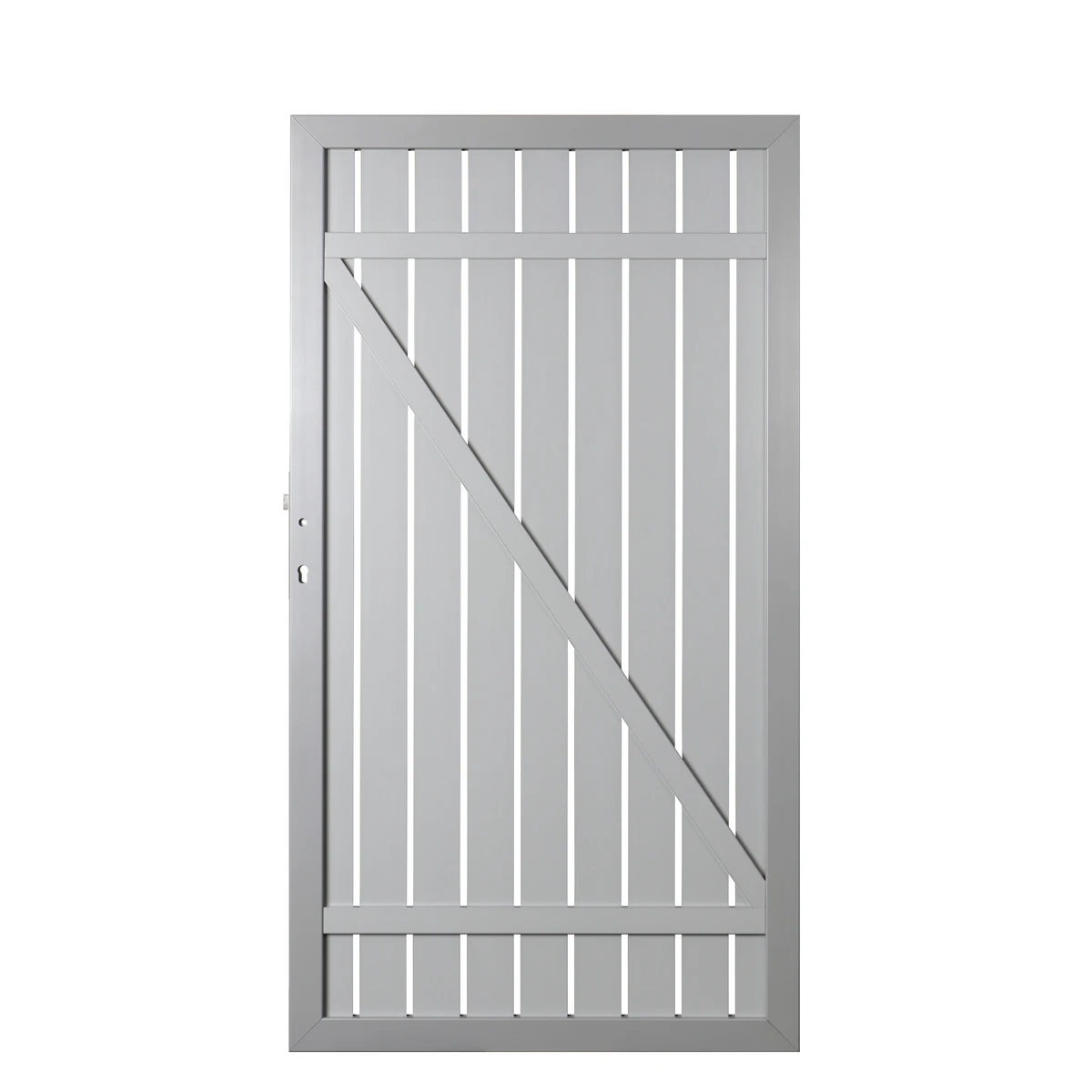 TraumGarten Tor Grau Rechts "SQUADRA" 2 TraumGarten Tor Grau Rechts "SQUADRA" – Bild 2
