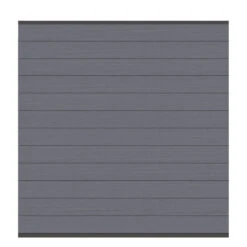 TraumGarten Sichtschutzzaun WPC Anthrazit / Leisten Anthrazit "SYSTEM WPC"