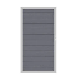 TraumGarten Tor WPC Anthrazit Rechts "SYSTEM"